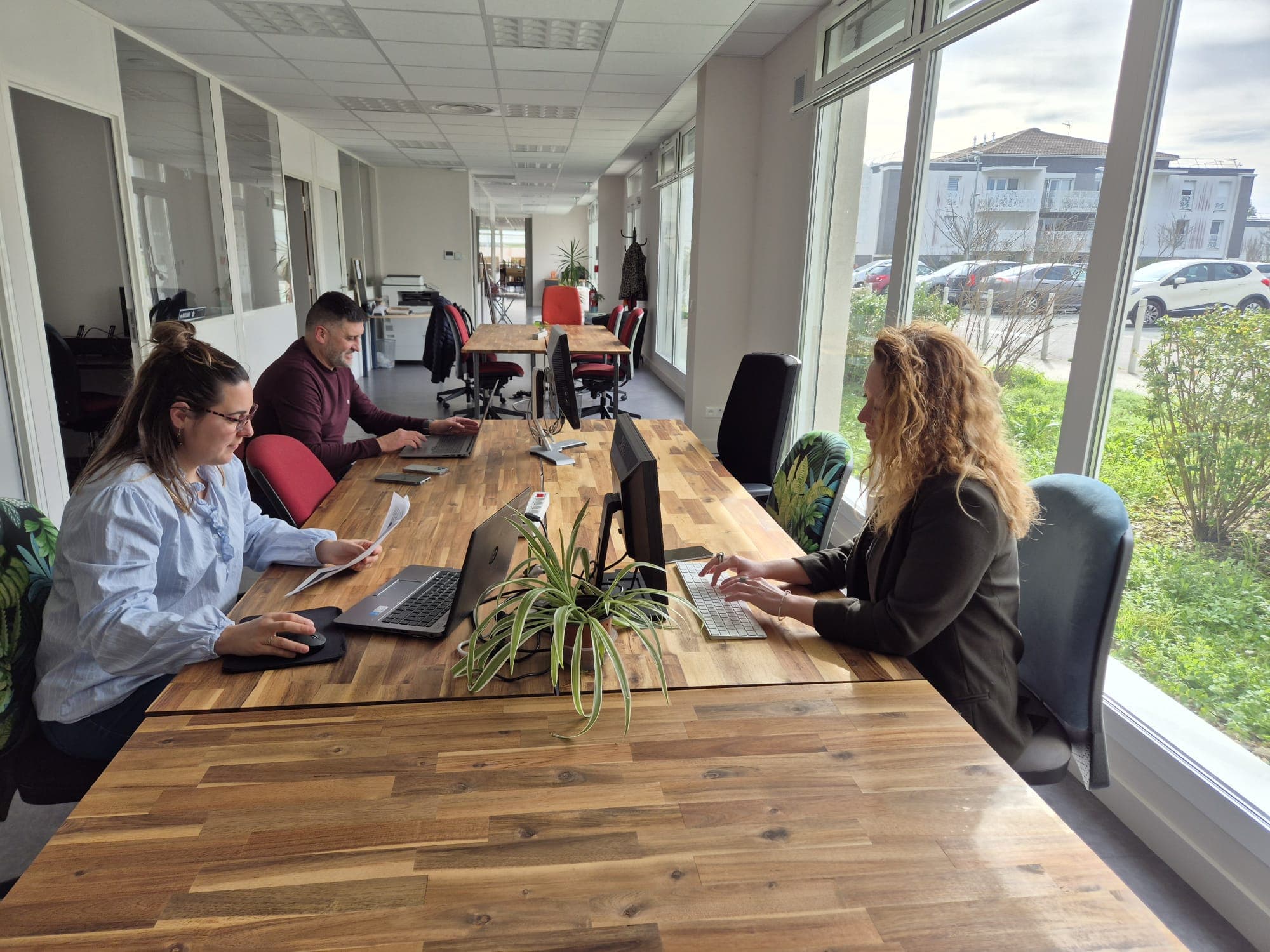 Open-space coworking
